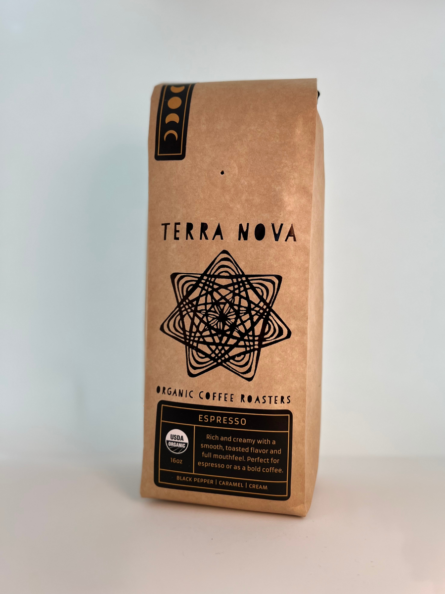 Terra Nova Espresso Coffee, 1 lb. Bag – Terra Nova Coffee