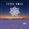 Terra Nova's organic coffee from Ethiopia. Bright, clean, and full-bodied with floral and citrus notes. Ethiopia is the birthplace of coffee, and the cream of the crop. This light roast has tasting notes of black tea, dried apricot, and carob. 