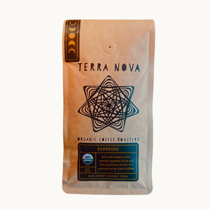 You don’t need an espresso machine to enjoy this full-bodied coffee! Espresso refers to how long the beans have been roasted. Though we created this dark roast blend for our espresso bar, we’ve come to love it as a pour-over and drip coffee as well. Get ready to enjoy its rich, smooth, toasted flavor and full mouthfeel. Freshly roasted and packaged to order.