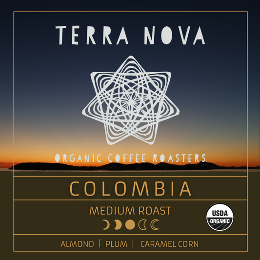 Colombia is smooth and delicate bodied with a mild yet rich flavor. From the foot of the highest volcano in Colombia.