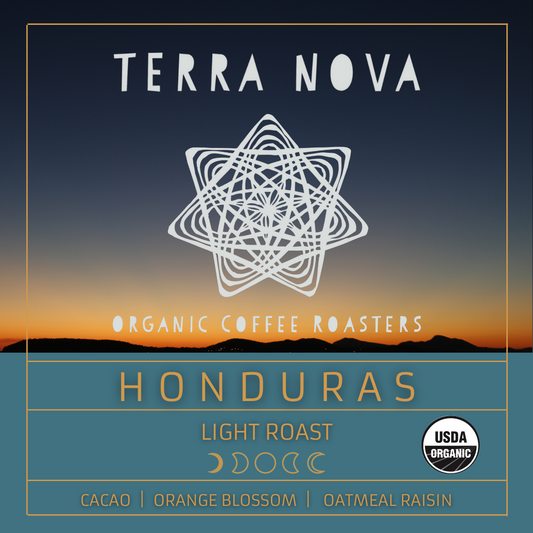 Honduras is a well-balanced and smooth coffee with clean and sweet aromas. From the Lempira and Ocotepeque regions of Honduras.