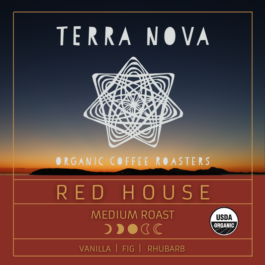 Red House is balanced and smooth with medium body and a rich, mellow flavor. A mainstay in our cafe.