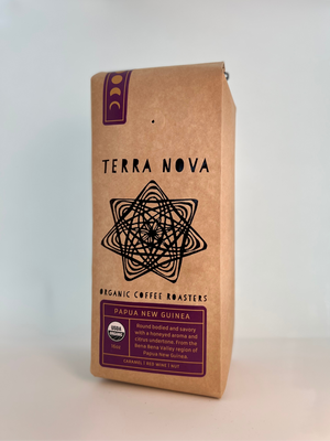 Single-origin Papua New Guinea beans from the Bena Bena Valley are brought to a smooth dark roast that is round-bodied. With hints of caramel, nuts, and red wine it’s a bold coffee that’s sure to please dark roast lovers across the board. We find that PNG is especially good in a French Press.